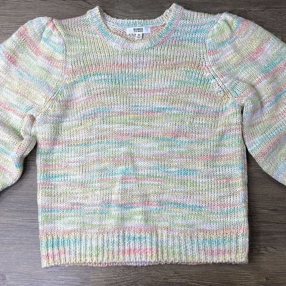 BB DAKOTA Women’s Sweet Tooth Sweater, Crewneck, Pastel, size medium - Picture 2 of 12